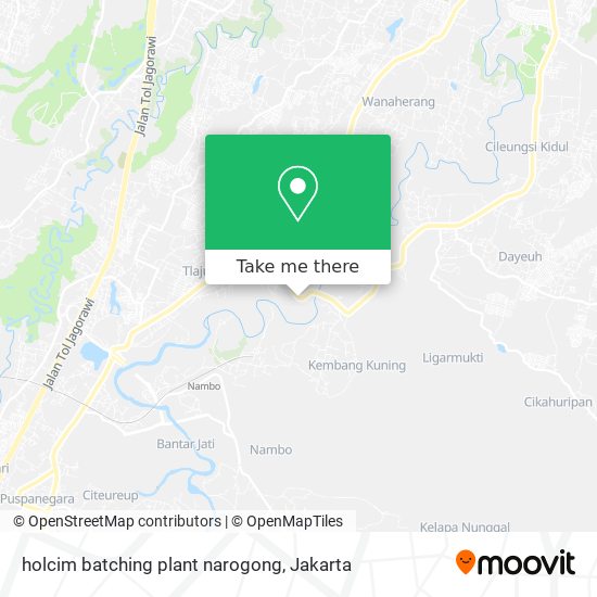 holcim batching plant narogong map