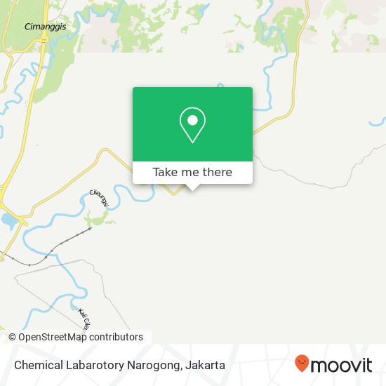 Chemical Labarotory Narogong map