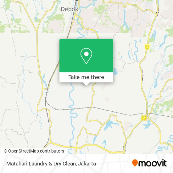 Matahari Laundry & Dry Clean map