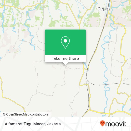 Alfamaret Tugu Macan map