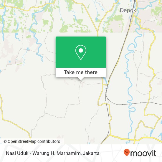 Nasi Uduk - Warung H. Marhamim map