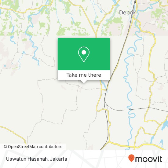 Uswatun Hasanah map