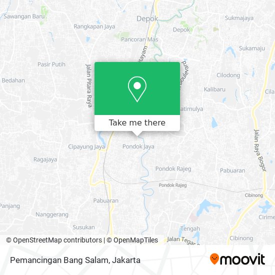 Pemancingan Bang Salam map