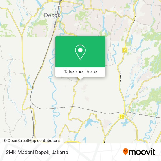 SMK Madani Depok map