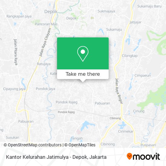 Kantor Kelurahan Jatimulya - Depok map