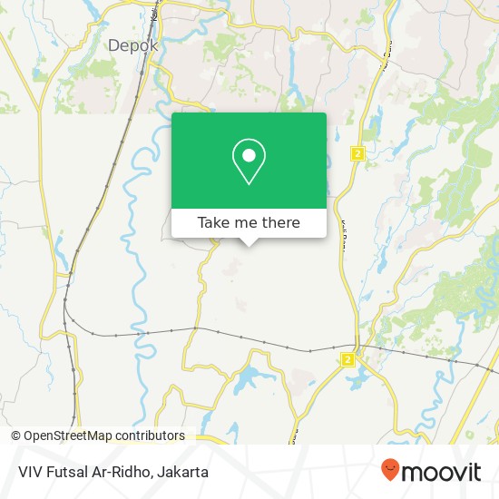 VIV Futsal Ar-Ridho map