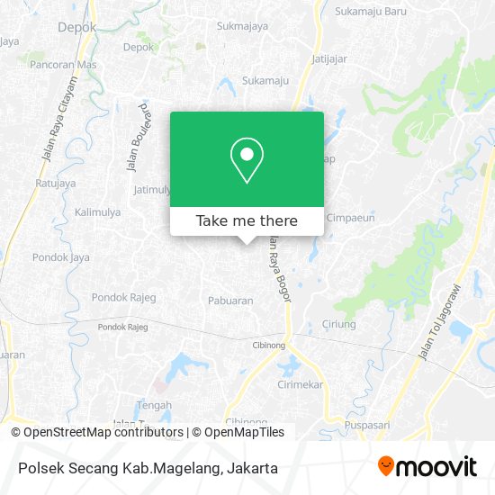 Polsek Secang Kab.Magelang map