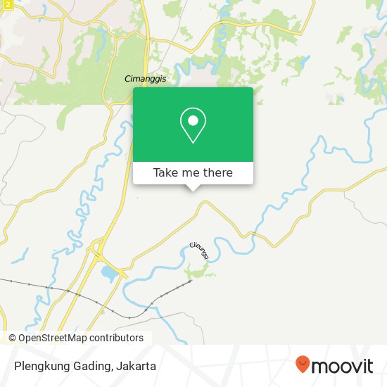 Plengkung Gading map