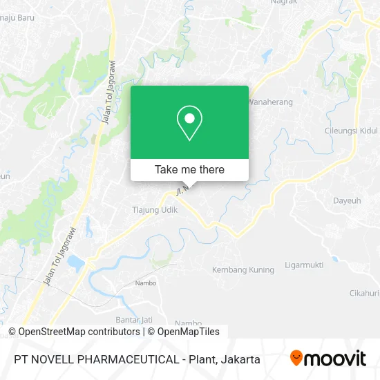 PT NOVELL PHARMACEUTICAL - Plant map