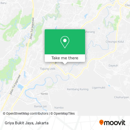 Griya Bukit Jaya map