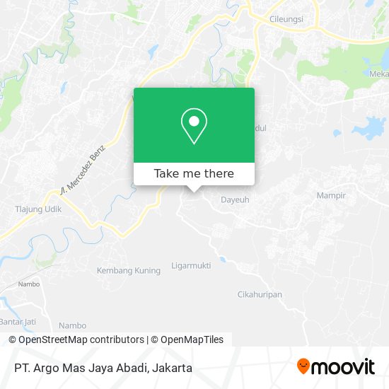 PT. Argo Mas Jaya Abadi map