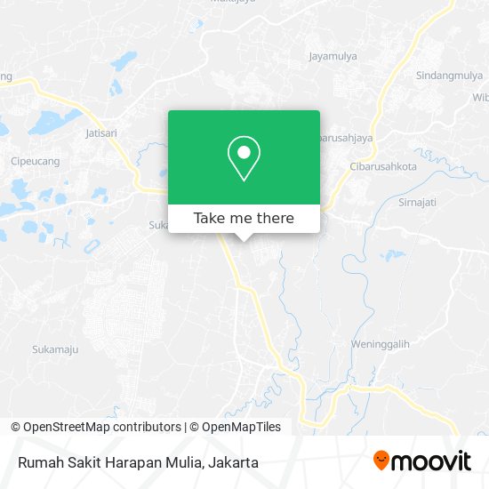 Rumah Sakit Harapan Mulia map