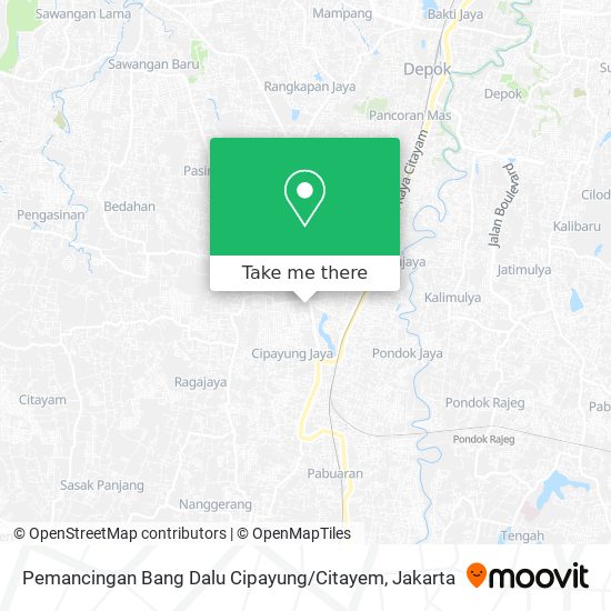 Pemancingan Bang Dalu Cipayung / Citayem map