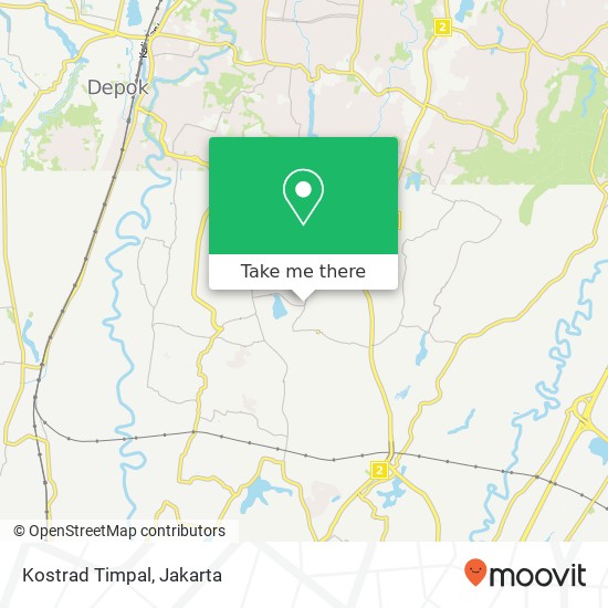 Kostrad Timpal map