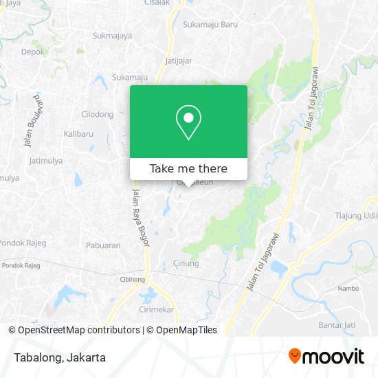 Tabalong map