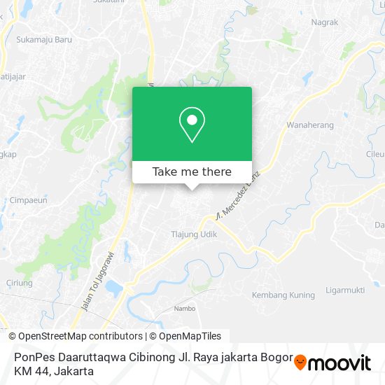 PonPes Daaruttaqwa Cibinong Jl. Raya jakarta Bogor KM 44 map