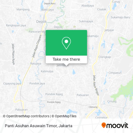 Panti Asuhan Asuwain Timor map