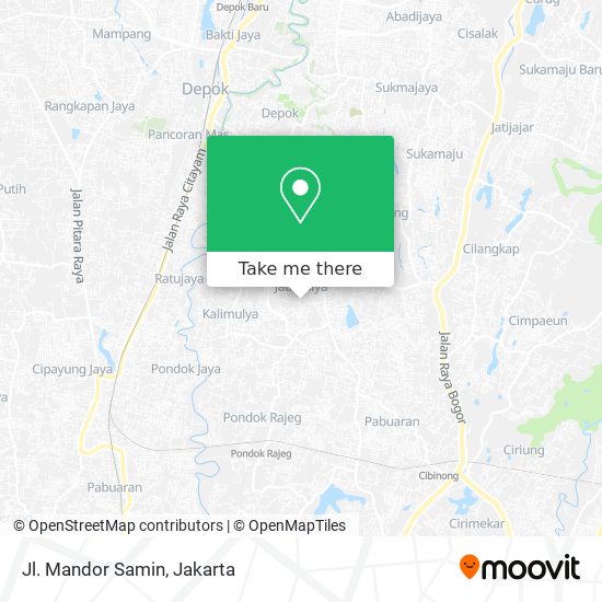 Jl. Mandor Samin map