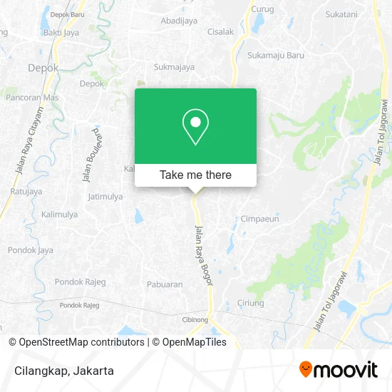 Cilangkap map