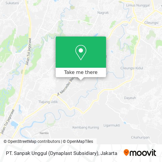 PT. Sanpak Unggul (Dynaplast Subsidiary) map
