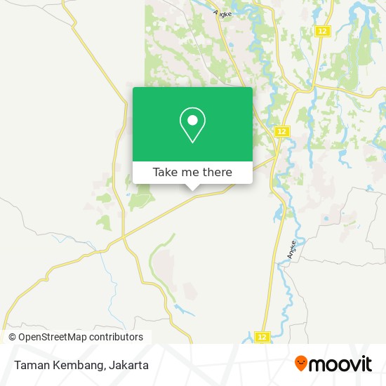 Taman Kembang map