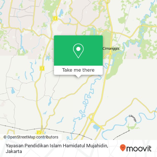 Yayasan Pendidikan Islam Hamidatul Mujahidin map