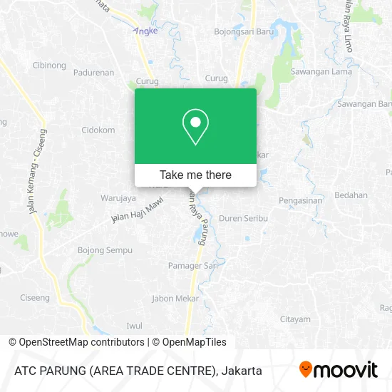 ATC PARUNG  (AREA TRADE CENTRE) map