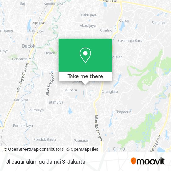 Jl.cagar alam gg damai 3 map