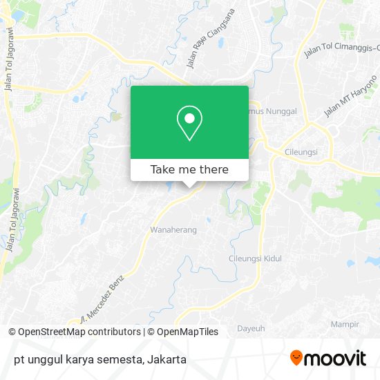 pt unggul karya semesta map