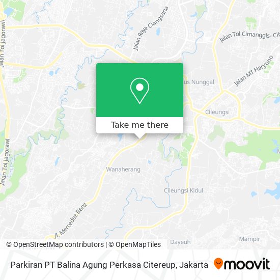 Parkiran PT Balina Agung Perkasa Citereup map