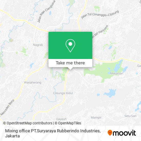 Mixing office PT.Suryaraya Rubberindo Industries map