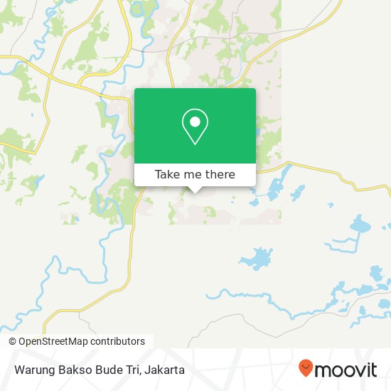 Warung Bakso Bude Tri map