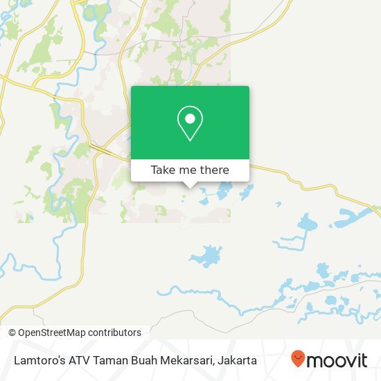 Lamtoro's ATV Taman Buah Mekarsari map
