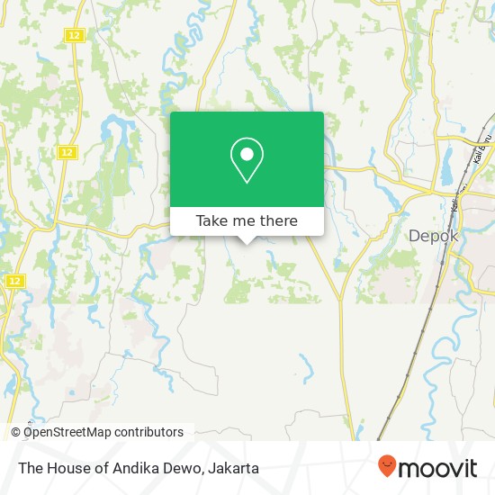 The House of Andika Dewo map