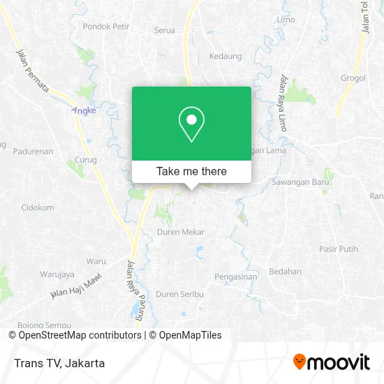 Trans TV map