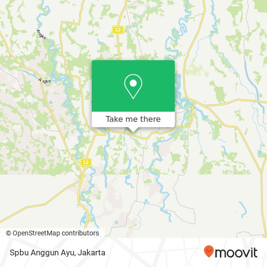 Spbu Anggun Ayu map