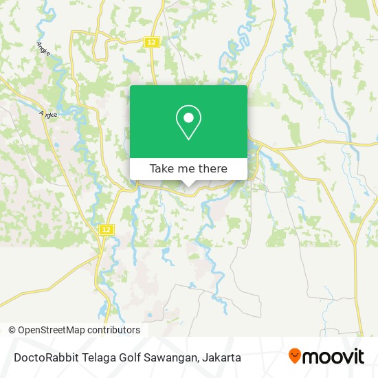 DoctoRabbit Telaga Golf Sawangan map