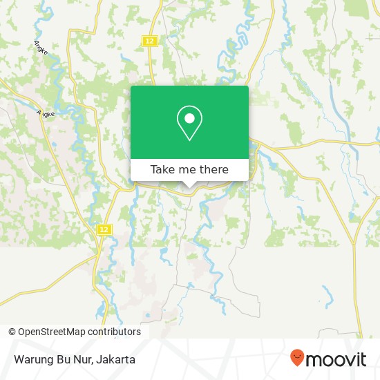 Warung Bu Nur map