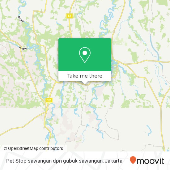 Pet Stop sawangan dpn gubuk sawangan map