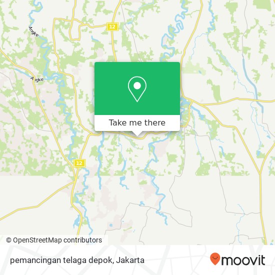 pemancingan telaga depok map