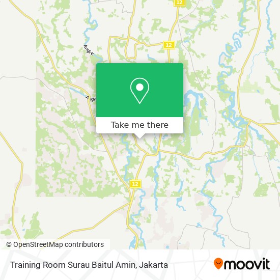 Training Room Surau Baitul Amin map
