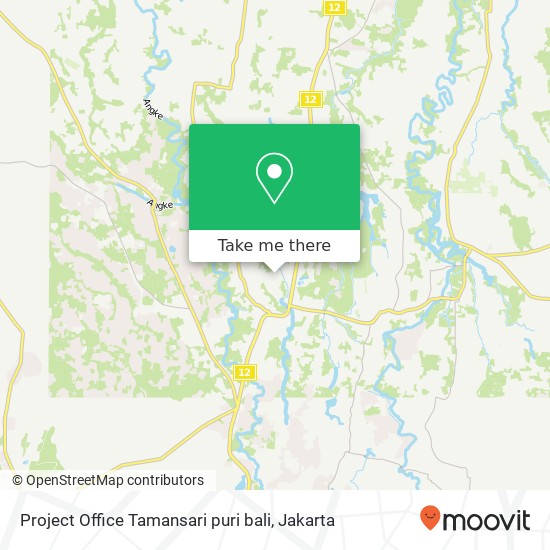 Project Office Tamansari puri bali map