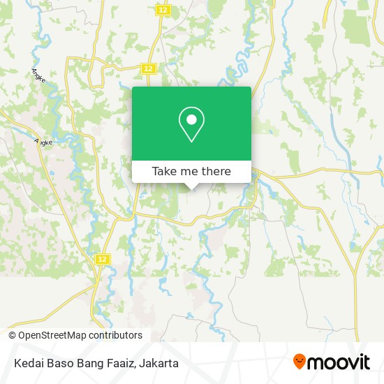 Kedai Baso Bang Faaiz map