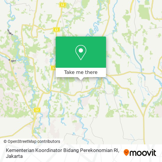 Kementerian Koordinator Bidang Perekonomian RI map