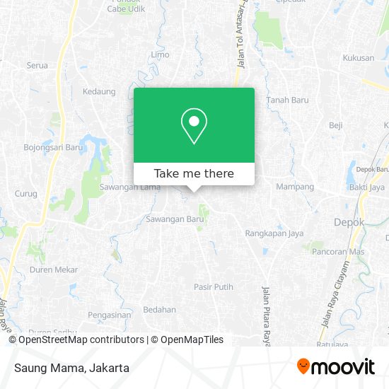 Saung Mama map