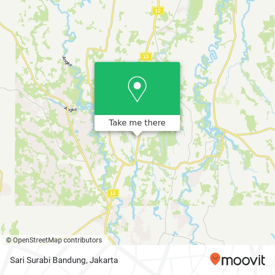 Sari Surabi Bandung map