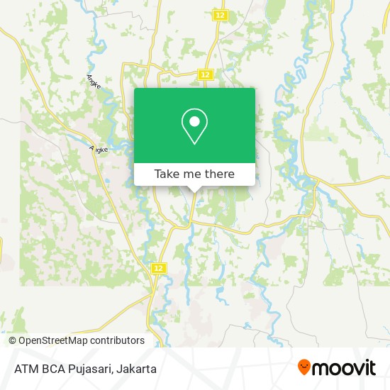 ATM BCA Pujasari map