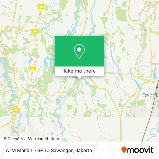 ATM Mandiri - SPBU Sawangan map