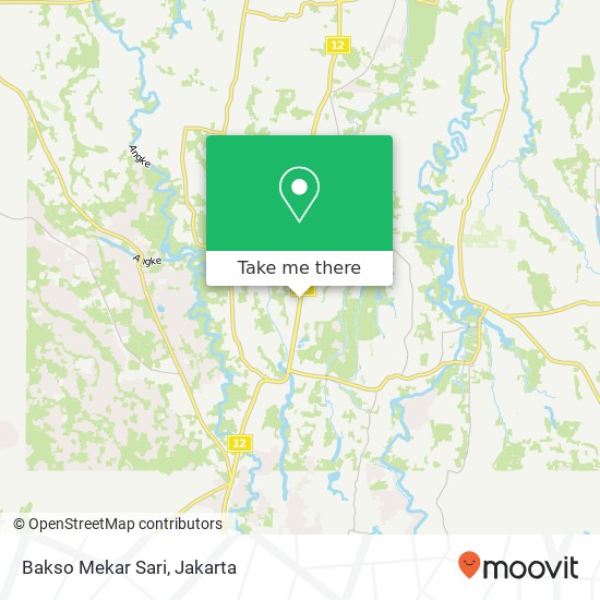 Bakso Mekar Sari map