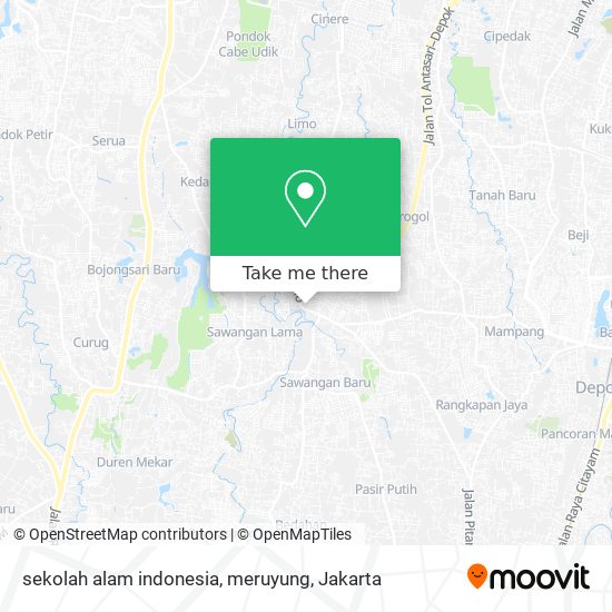 sekolah alam indonesia, meruyung map